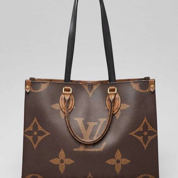 Louis Vuitton Monogram Reverse Canvas Onthego MM Bag - Picture 1 of 10